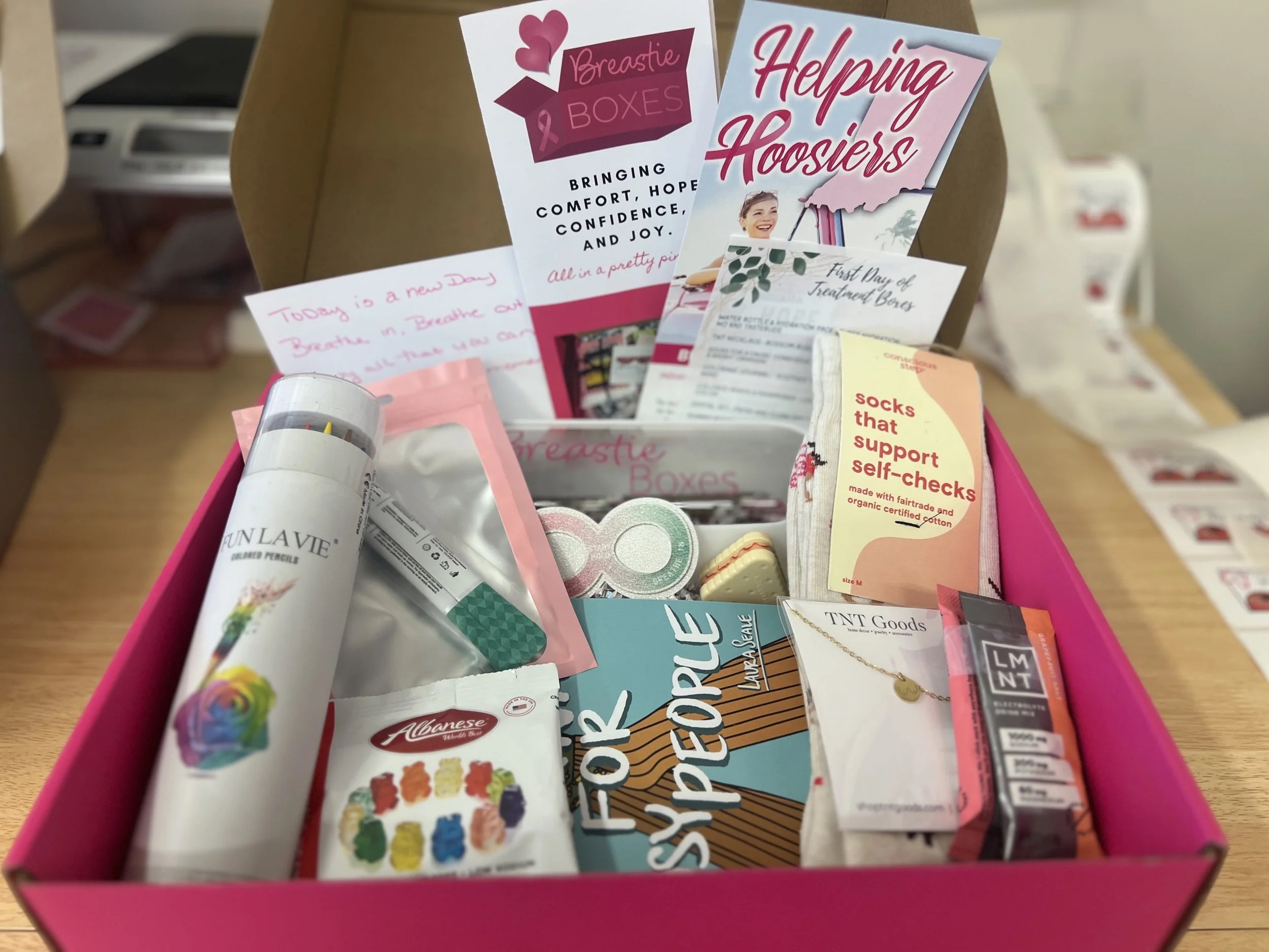 Breastie Box gift box