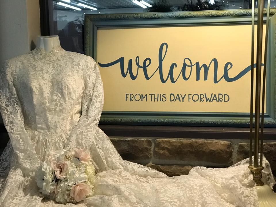 From This Day Forward Welcome Sign